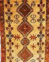 GHASCHGAI,PERSIEN CA.251 X 135 CM. WOLLE AUF WOLLE