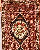 SENNEH,PERSIEN CA.268 X 56 CM. FLOR WOLLE