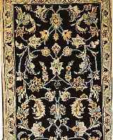 NAIN,PERSIEN 307 X 68 CM. FLOR WOLLE MIT SEIDE