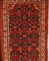 HOSSEINABAD,PERSIEN CA.308 X 69 CM. FLOR WOLLE