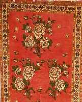 SIRJAN,PERSIEN CA.270 X 92 CM. FLOR WOLLE
