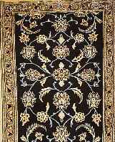 NAIN,PERSIEN CA.313 X 77 CM. FLOR WOLLE MIT SEIDE