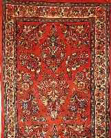 SAROGH,PERSIEN CA.292 X 76 CM. FLOR WOLLE