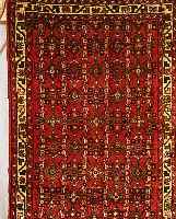 HOSSEINABAD,PERSIEN CA.390 X 87 CM. FLOR WOLLE