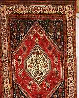 BIDJAR,PERSIEN CA.357 X 90 CM. FLOR WOLLE
