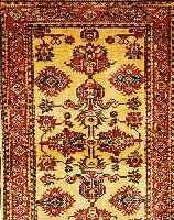 KAZAK NEU GEKNüPFT CA.185 X 119 CM. WOLLE AUF WOLLE