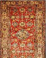 KAZAK NEU GEKNüPFT CA.182 X 120 CM. WOLLE AUF WOLLE