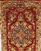 SAROGH,PERSIEN CA.197 X 128 CM. FLOR WOLLE