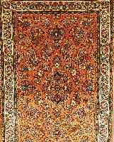 SAROGH,PERSIEN CA.204 X 135 CM. FLOR WOLLE