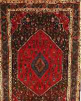 GHOLTOGH,PERSIEN CA.207 X 140 CM. FLOR WOLLE
