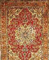 TäBRIZ,PERSIEN CA.186 X 132 CM. FLOR WOLLE