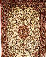 BIDJAR,PERSIEN CA.200 X 130 CM. FLOR WOLLE