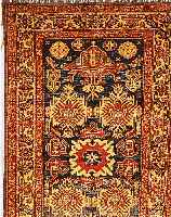 KAZAK NEU GEKNüPFT, 205 X 115CM, WOLLE AUF WOLLE