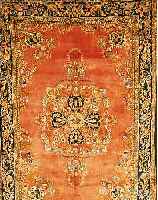 SAROGH,PERSIEN CA.225 X 150 CM. FLOR WOLLE.