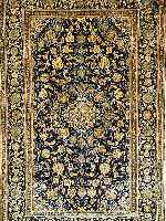 KESCHAN,PERSIEN CA.206 X 135 CM. FLOR WOLLE CA 50 JAHRE