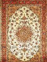 TäBRIZ FEIN,PERSIEN CA.303 X 204 CM. KORKWOLLE MIT SEIDE 550000 KN/QM