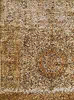 CHINA HEREKE SEIDE FEIN CA.366 X 274 CM. REINE NATURSEIDE.