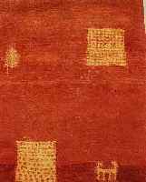 GABBEH,PERSIEN CA.115 X 83 CM. WOLLE AUF WOLLE