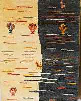 GABBEH,PERSIEN CA.160 X 96 CM. WOLLE AUF WOLLE