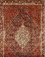 BIDJAR,PERSIEN CA.314 X 203 CM. FLOR WOLLE.