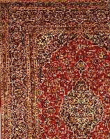 KESCHAN,PERSIEN CA.350 X 262 CM. FLOR WOLLE