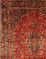 MESCHED,PERSIEN CA.370 X 290 CM. FLOR WOLLE