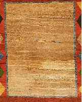 GABBEH,PERSIEN CA.135 X 128 CM. WOLLE AUF WOLLE