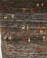 GABBEH,PERSIEN CA.149 X 103 CM. WOLLE AUF WOLLE
