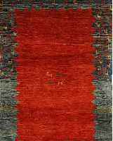 GABBEH,PERSIEN CA.290 X 202 CM. WOLLE AUF WOLLE