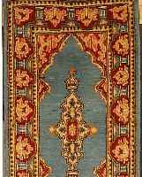 KERMAN,PERSIEN CA 125 X 75 CM. FLOR WOLLE.