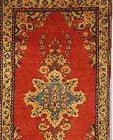 SAROGH,PERSIEN CA 119 X 87 CM. FLOR WOLLE.
