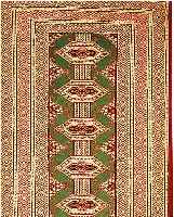 TORKMAN,PERSIEN CA 92 X 64 CM. WOLLE AUF WOLLE.