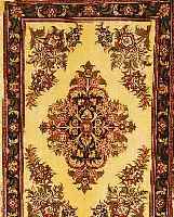 SAROGH,PERSIEN CA 102 X 73 CM. FLOR WOLLE.