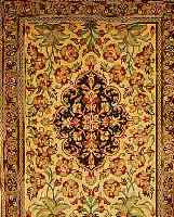 SAROGH,PERSIEN CA 93 X 69 CM. FLOR WOLLE.