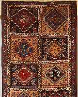 YALAMEH,PERSIEN CA 98 X 62 CM. WOLLE AUF WOLLE.