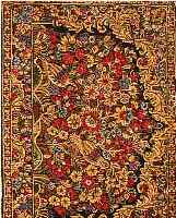 KERMAN,PERSIEN CA 91 X 61 CM. FLOR WOLLE.