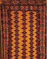 TORKMAN,PERSIEN CA 130 X 84 CM. WOLLE AUF WOLLE.