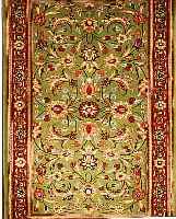 SAROGH,PERSIEN CA 119 X 79 CM. FLOR WOLLE.