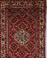 BIDJAR,PERSIEN CA 123 X 76 CM. FLOR WOLLE.
