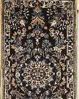 NAIN,PERSIEN CA 139 X 70 CM. FLOR WOLLE MIT SEIDE.