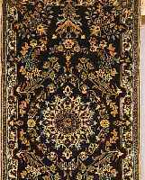 NAIN,PERSIEN CA 134 X 70 CM. FLOR WOLLE MIT SEIDE.