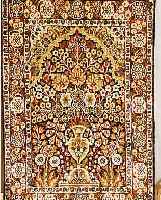 KASCHMIR SEIDE.CA 91 X 61 CM. FLOR NATURSEIDE.