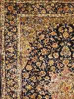 KESCHAN,PERSIEN CA 485 X 360 CM. FLOR WOLLE.CA 40 JAHRE.