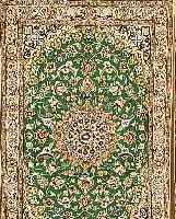 NAIN,PERSIEN CA 171 X 110 CM. FLOR WOLLE MIT SEIDE