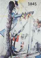 JANSJANSSEN, HORST, 1929 HAMBURG-1995, DIE SONNE - DAS BIN ICH!, FARBOFFSET, PLAKAT DER GALERIE BERGGRUEN, ENTWURF 1981, HAND- SIGNIERT, CA. 65 X ...