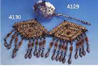 HEBER, FRANKREICH UM 1900, 950ER SILBER, MEISTERMARKE SCHLOSSER PARIS, FLORAL GRAVIERT, L. CA. 23 CM