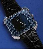 RADO RADO HERRENARMBANDUHR ELEGANCE, SCHWEIZ, EDELST., BODEN GEDR., GEST. 2-TEIL. BLATT, ORIG.-LEDERB. M. STIFTSCHL., RUNDANKERW., HANDAUFZUG, ...