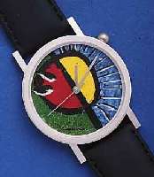 JABACASEN JABACASEN KÜNSTLERARMBANDUHR IN LIMITIERTER AUFLAGE VON 4.999 STÜCK, HIER NR. 13, METALLGEH. SILBERFARB. MATT., EDELST.-BODEN GEDR., ...