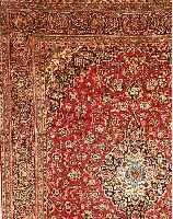 KEKESCHAN, PERSIEN, 380 X 293CM, EHZ 3 FLOR WOLLE, CA.40 JAHRE