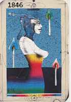 WUNWUNDERLICH, PAUL, GEB. 1927, FARBLITHOGRAPHIE AUS: DIE KUNST DER GRAFIK, HANDSIGNIERT, NUM. 8245/1000, CA. 25 X 17 CM